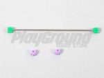 Tamiya 15205 1/32 Mini 4WD 1.4mm Hollow Propeller Shaft (for Super-1/TZ Chassis)