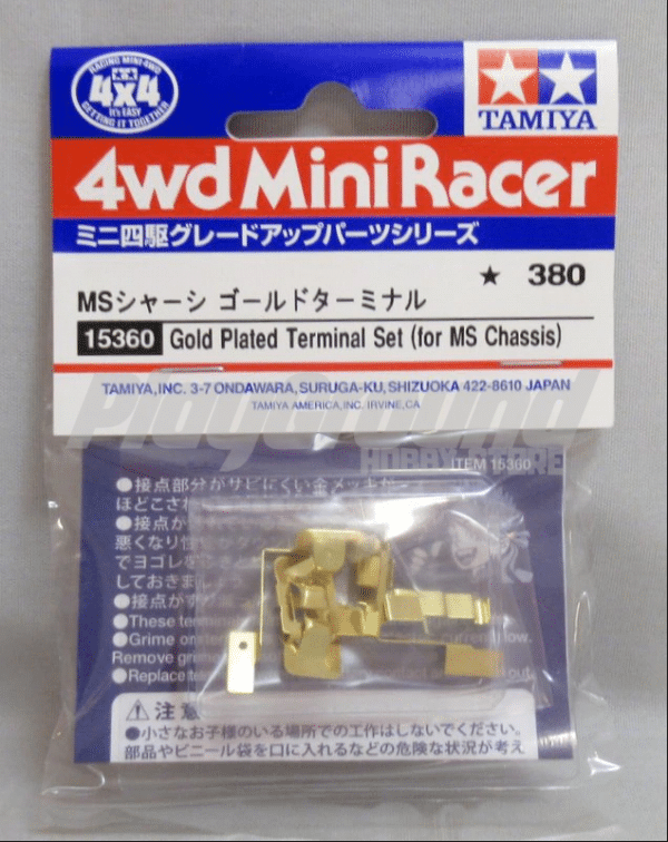 Tamiya 15360 1/32 Mini 4WD PRO Gold Terminal (MS Chassis)