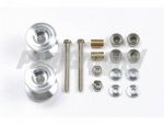 Tamiya 15398 1/32 Mini 4WD Double Aluminum Rollers (13-12mm)