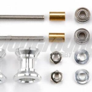 Tamiya 15403 1/32 Mini 4WD Double Aluminum Rollers (9-8mm)