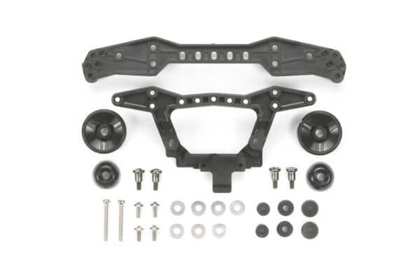 TAMIYA 15412 - REINFORCED REAR DOUBLE ROLLER STAY (3 ATTACHMENT POINTS)
