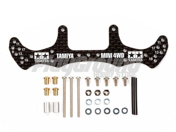 Tamiya 15499 1/32 Mini 4WD HG Carbon Wide Rear Plate 1.5mm