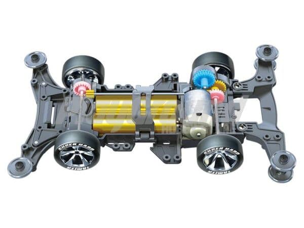 Tamiya 18096 1/32 Mini 4WD Dual Ridge Jr. (VZ chassis)
