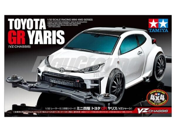 Tamiya 18097 1/32 Mini 4WD Toyota GR Yaris (VZ chassis)