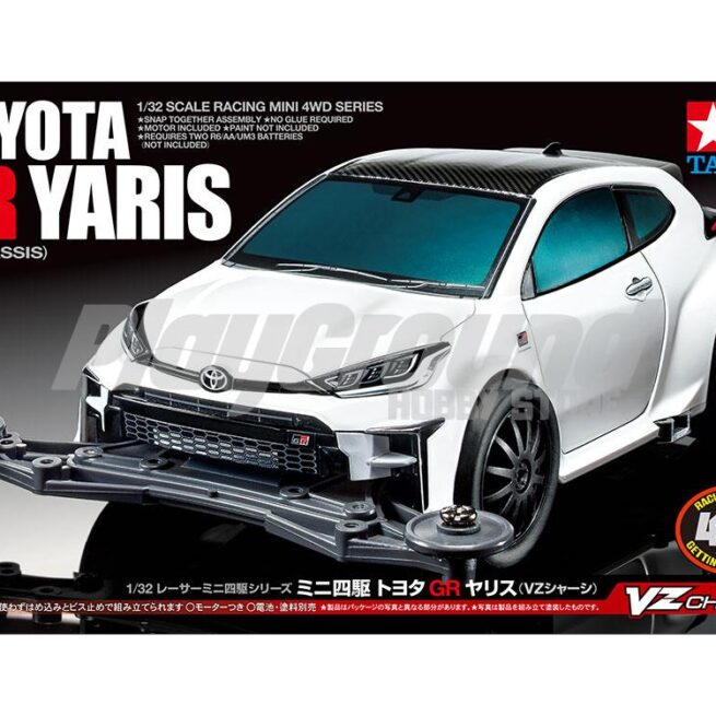 Tamiya 18097 1/32 Mini 4WD Toyota GR Yaris (VZ chassis)