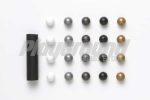 Tamiya 15385 Stabilizer Ball Cap (Monochrome)