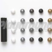 TAMIYA 15385 1/32 MINI 4WD STABILIZER BALL CAP (MONOCHROME)