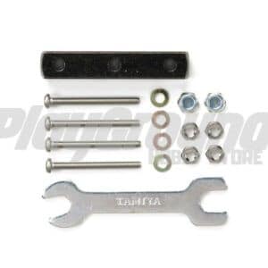 Tamiya 95343 1/32 Mini 4WD Mass Damper Block (6x6x32mm/Black)