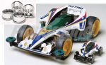 Tamiya 94961 Mini 4WD Product Astro-Boomerang w/ Silver Plated Wheels (Super 1 Chassis)