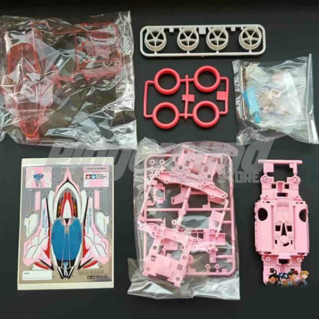 Tamiya 92414 1/32 Mini 4WD Thunder Shot Mk. II Pink Special Tamiya Korea Version (MS Chassis)