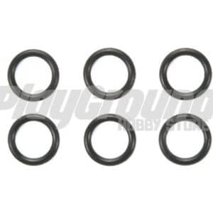 Tamiya 94812 Rubber Rings For 13-12mm Double Aluminum Rollers (6pcs)