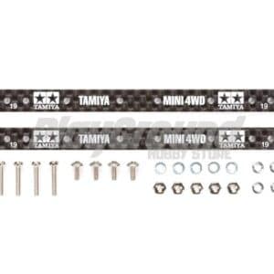 Tamiya 15497 1/32 Mini 4WD HG Carbon Reinforcing Plate for 13/19mm Roller 1.5mm