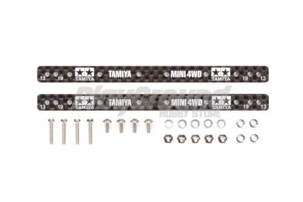 Tamiya 15497 1/32 Mini 4WD HG Carbon Reinforcing Plate for 13/19mm Roller 1.5mm