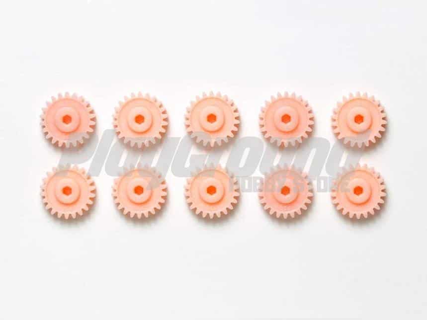 Tamiya 10311 1/32 Mini 4WD JR PRO G-22 Gear – Pink / 10pcs