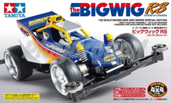 Tamiya 95308 1/32 Mini 4WD The Bigwig RS (Super II Chassis)