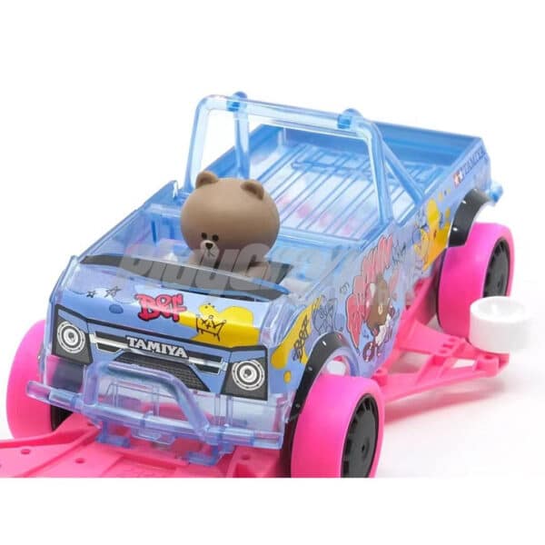 TAMIYA 92443 1/32 MINI4WD Line Friends Brown Racer (FM-A)