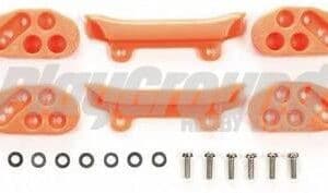 Tamiya 95030 1/32 Mini 4WD Front Under Guard Fluorescent Orange