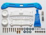 Tamiya 95056 1/32 Mini 4WD Wide Front Sliding Damper (Blue)