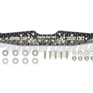 Tamiya 95135 HG Carbon Multi Roller Setting Stay (1.5mm) J- Cup 2020 Gold Print
