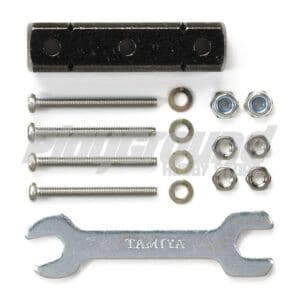 Tamiya 95344 1/32 Mini 4WD Mass Damper Block (8x8x32mm/Black)