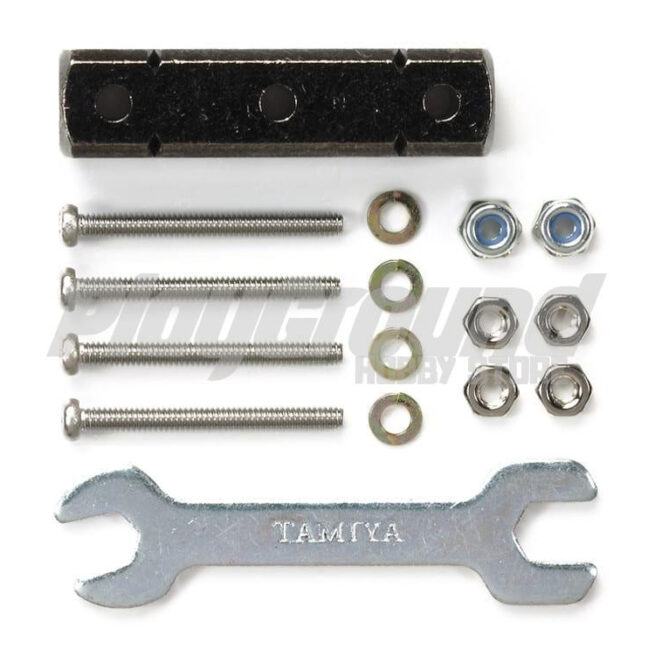 Tamiya 95344 1/32 Mini 4WD Mass Damper Block (8x8x32mm/Black)