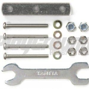 Tamiya 95345 JR Mass Damper Block – 6x6x32mm/Silver