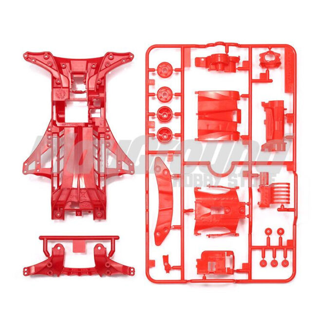 Tamiya 95411 FM-A Chassis Set (Red)