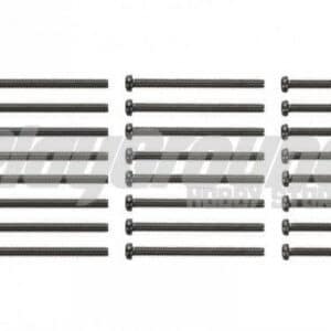 Tamiya 95434 1/32 Mini 4WD Stainless Steel Screw Set (15/20/25/30mm) (Black)