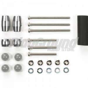 Tamiya 95435 1/32 Mini 4WD Slimline Mass Damper Set (Silver)