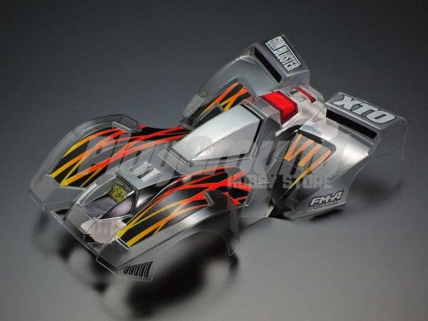 Tamiya 95439 1/32 Mini 4WD Gun Bluster XTO Light Blue Special (Polycarbonate Body) (FM-A Chassis)