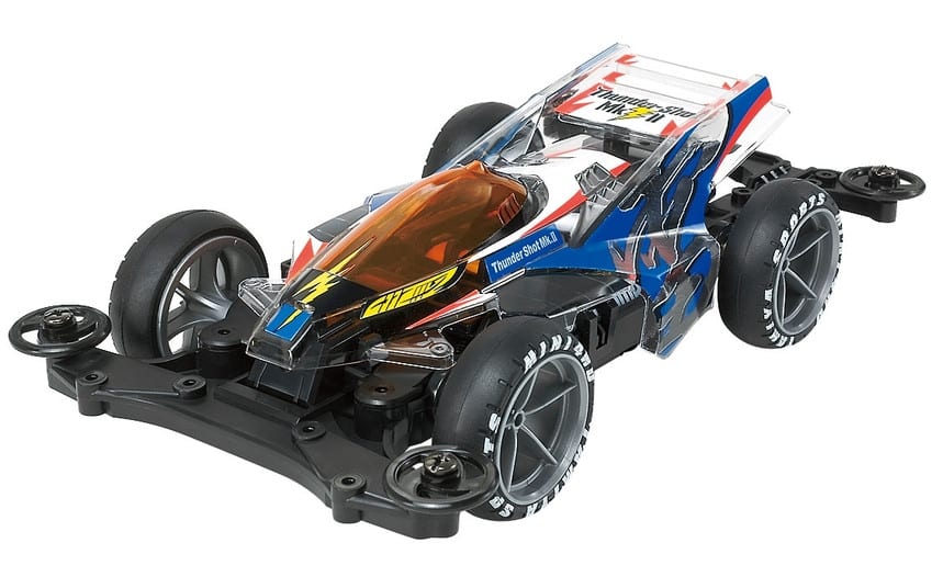 TAMIYA 95463 1/32 MINI 4WD JR THUNDER SHOT MK.II CLEAR SPECIAl (MS CHASSIS)