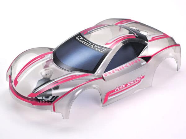 TAMIYA 1/32 MINI 4WD JR RAIKIRI PINK SPECIAL (POLYCARBONATE BODY) (MS CHASSIS)
