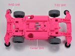 TAMIYA 1/32 MINI 4WD JR RAIKIRI PINK SPECIAL (POLYCARBONATE BODY) (MS CHASSIS)