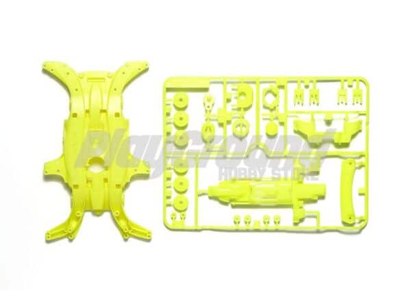 Tamiya 95495 MA Fluorescent-Color Chassis Set (Yellow)