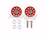 Tamiya 95549 Lightweight 13mm Aluminum Ball-Race Rollers (Ringless/Black) (Copy)
