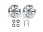 Tamiya 95563 HG Lightweight 17mm Aluminum Ball-Race Rollers (Ringless)