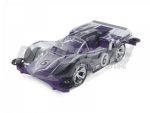 Tamiya 95571 1/32 Mini 4WD Exflowly Polycarbonate Body Special (Purple) (MS Chassis)