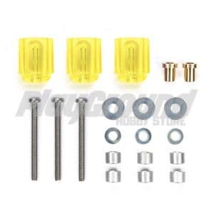 Tamiya 95584 1/32 Mini 4WD Hi-Mount Tube Stabilizer Set (Clear Yellow)
