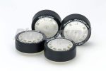 Tamiya 95631 1/32 Super Hard Low Height Tires & Reinforced Dish Wheels (Dual Ridge Jr.)