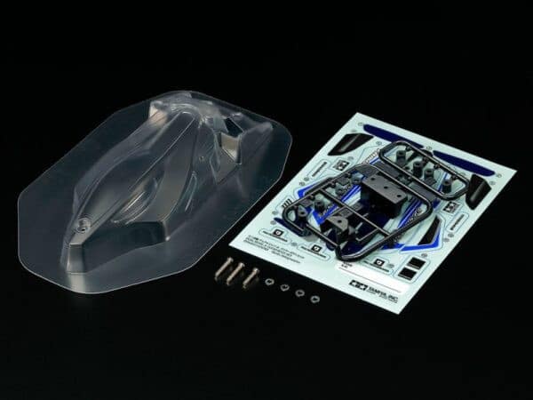TAMIYA 95645 1/32 Mini 4WD DUAL RIDGE JR. CLEAR BODY SET