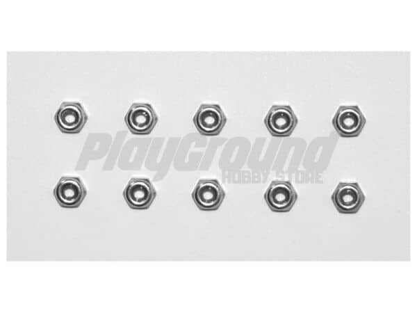 Tamiya 94690 Mini 4WD 2mm Lock Nut (10PCS.)