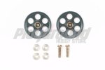 Tamiya 95454 1/32 Mini 4WD HG Lightweight Aluminum Ball-Race Roller (19mm Ringless/Gun Metal)