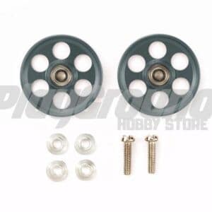 Tamiya 95454 1/32 Mini 4WD HG Lightweight Aluminum Ball-Race Roller (19mm Ringless/Gun Metal)