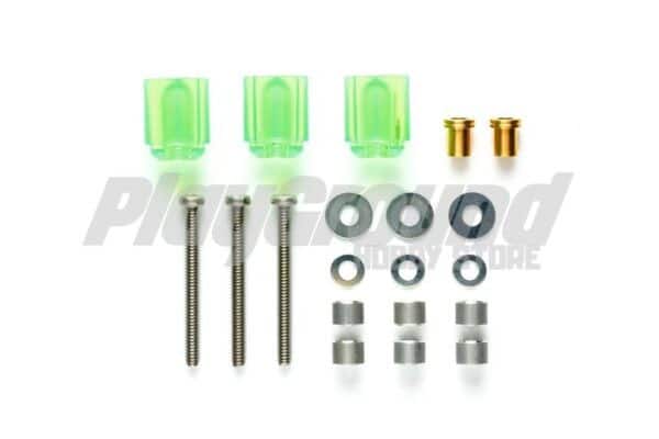 Tamiya 95440 1/32 Mini 4WD Hi-Mount Tube Stabilizer Set (Clear Green)