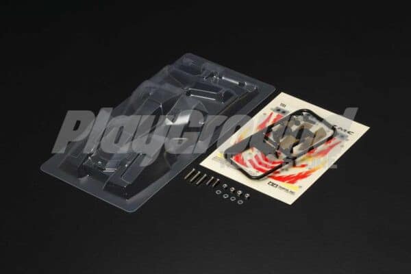 Tamiya 15480 1/32 Mini 4WD Neo-Tridagger ZMC Clear Body Set (Polycarbonate)
