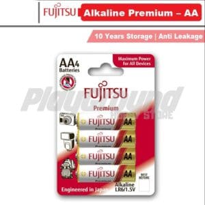 Fujitsu Premium Alkaline batteries AA size 4pcs pack