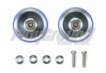Tamiya 15426 1/32 Mini 4WD 19mm Aluiminum Rollers w/Plastic Rings(Dish Type)