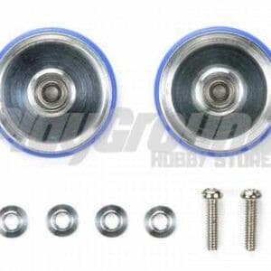 Tamiya 15426 1/32 Mini 4WD 19mm Aluiminum Rollers w/Plastic Rings(Dish Type)