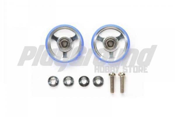 Tamiya 15449 1/32 Mini 4WD 17mm Aluminum Rollers w/Plastic Rings