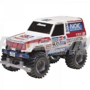 Tamiya 19013 1/32 Mini 4WD Toyota Land Cruiser 90 Paris Dakar